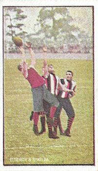 1904-08 Sniders & Abrahams Incidents in Play #NNO Fitzroy & St. Kilda Front